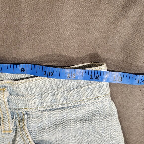 T.C.F.S. High Waist Juniors Denim Shorts - Picture 3 of 9